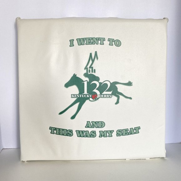 Hunter MFG Other 206 Kentucky Derby 32nd Collectible Bleacher Cushion Seat With Top Handle